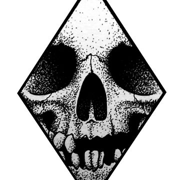 Artwork thumbnail, Diamond Skull by BROENNER