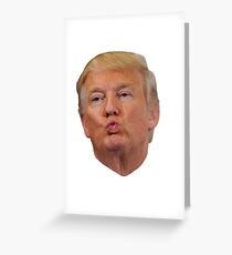 Donald Trump Grußkarte