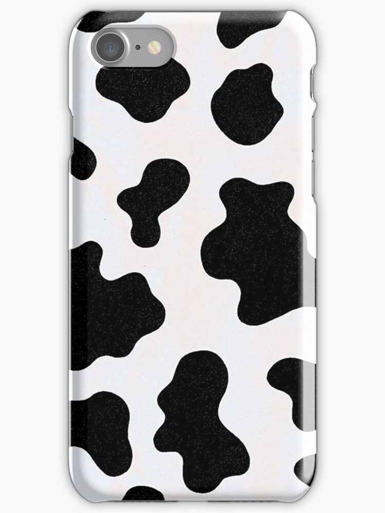 cow print iphone case cover by aesthetic art redbubble