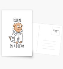 DOCTOR DOG Postcards