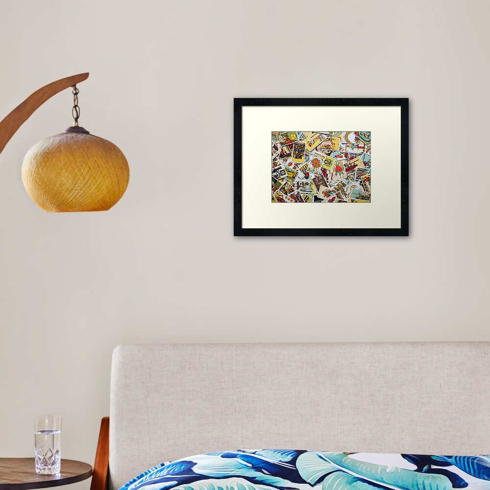 Tarot Card Collection Framed Art Print