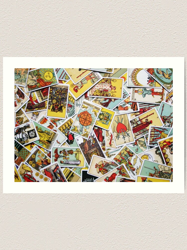 Alternate view of Tarot Card Collection Art Print