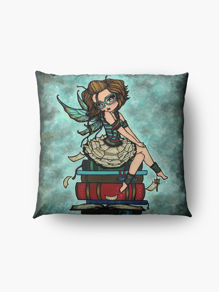 Alternate view of Library Fairy Floor Pillow