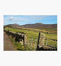 In the mountains of Mourne, Northern Ireland Photographic Print