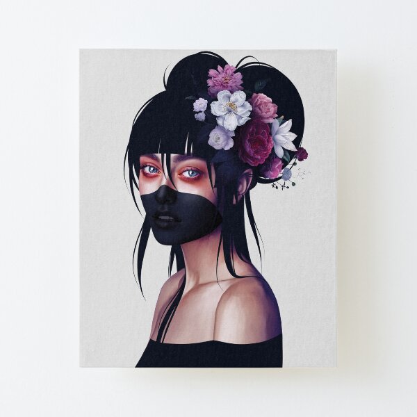 Nyx Canvas Mounted Print