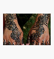Lámina fotográfica Mehendi