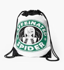 Rachnera "Caffeinated Spider" Logo Drawstring Bag