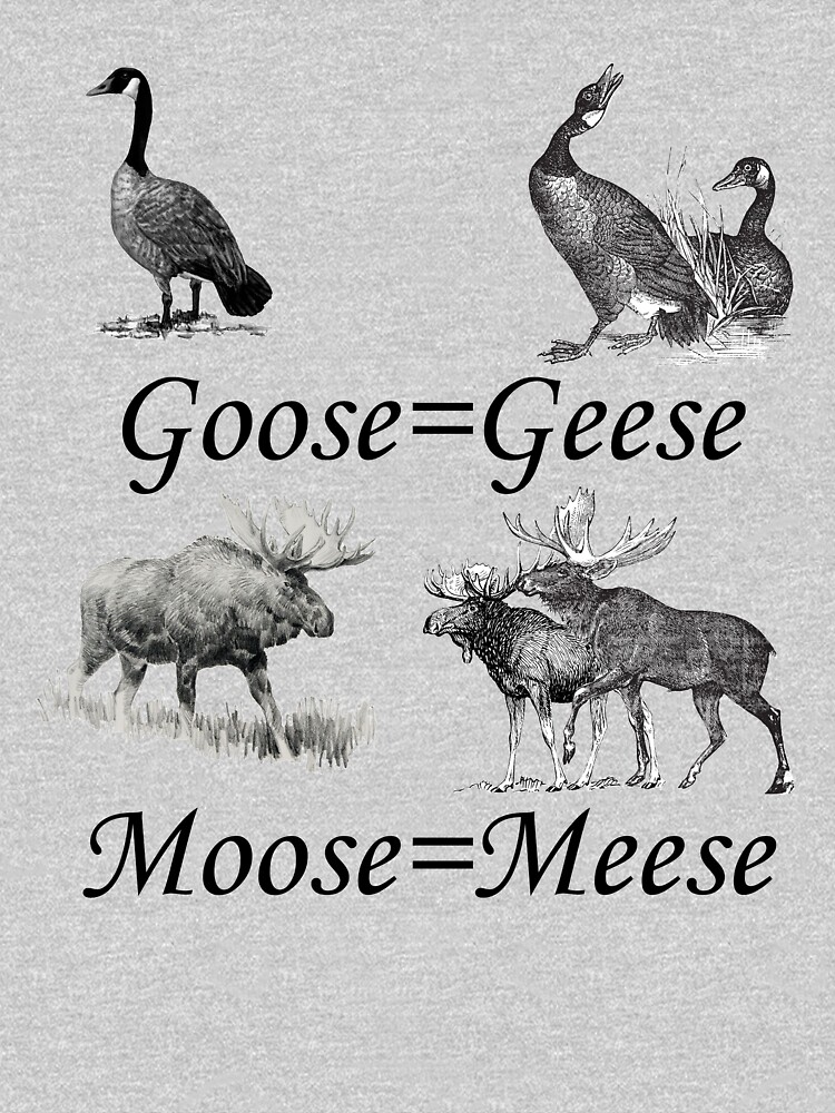 "Moose Meese" Womens TShirt by SwazzleSwazz Redbubble
