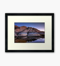 Splat Framed Print