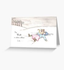 The World In Solemn Stillness Lay Greeting Card