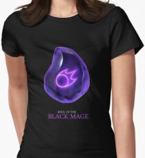 Soul of the Black Mage -black Women's Fitted T-Shirt