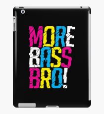 More Bass Bro iPad Case/Skin