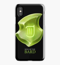 Soul of the Bard -black iPhone Case