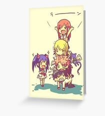Chibi Fairy Tail Greeting Card