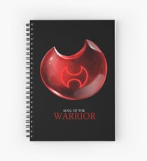 Soul of the Warrior -black Spiral Notebook