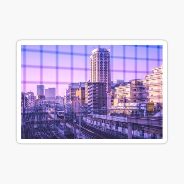 T o k y o v a p o r Sticker