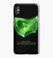 Soul of the Summoner -black iPhone Case