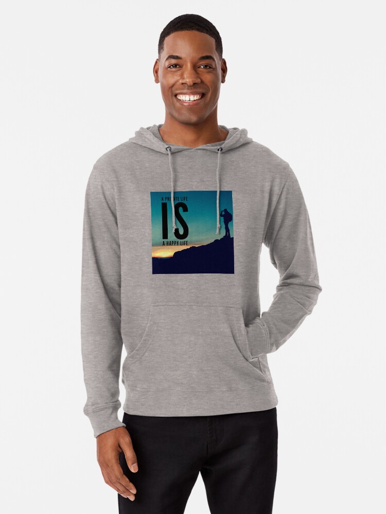 a private view hoodie