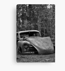 Rusty - B&W Canvas Print