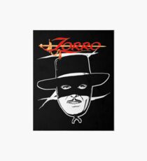 Zorro fan art Art Board Print