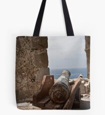 Busted Cannon Tote Bag