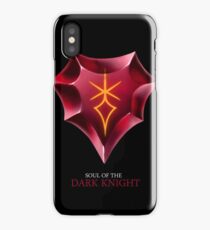 Soul of the Dark Knight -black iPhone Case