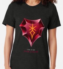 Soul of the Dark Knight -black Tri-blend T-Shirt