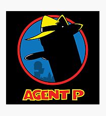 Agent P Photographic Print