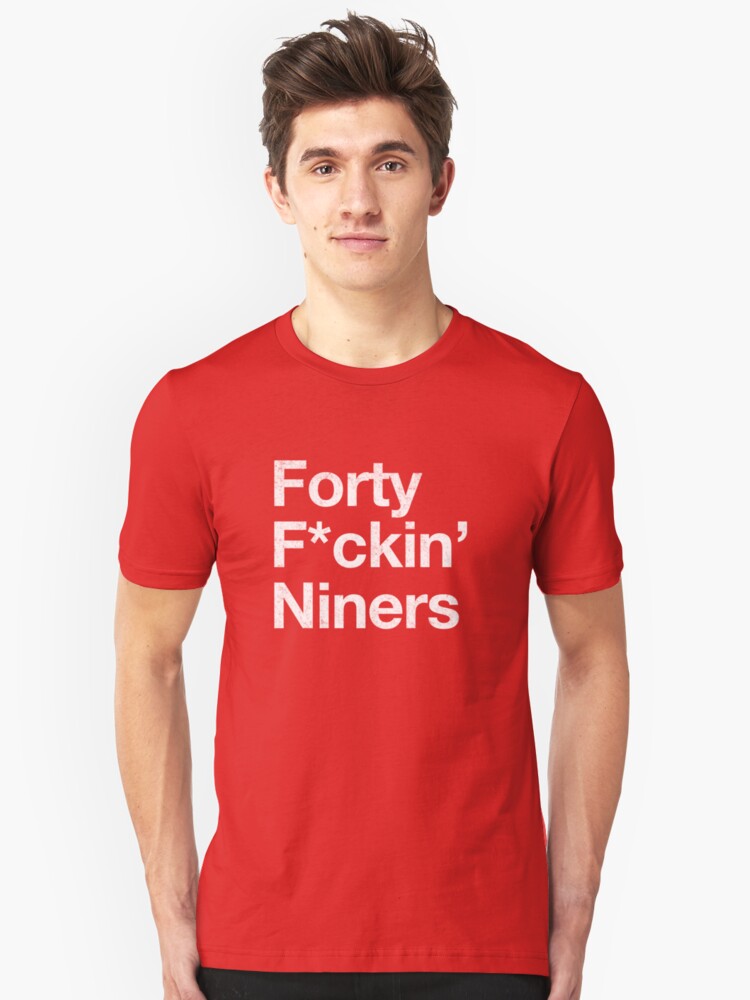 forty niners t shirts