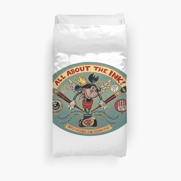 All About The Ink! Duvet Cover