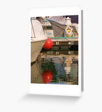 red bubble Greeting Card