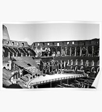Inside The Colosseum Poster