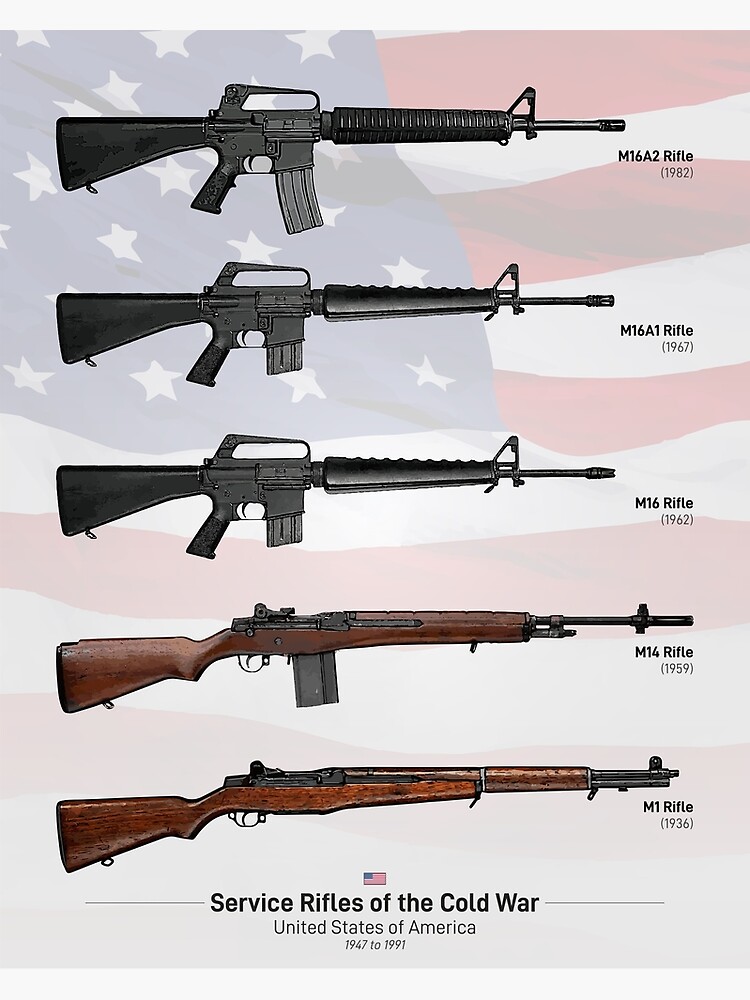 Cold War Service Rifles of the United States by nothinguntried