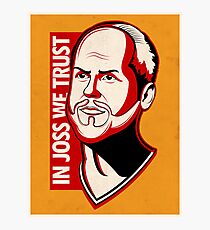 In Joss We Trust Photographic Print