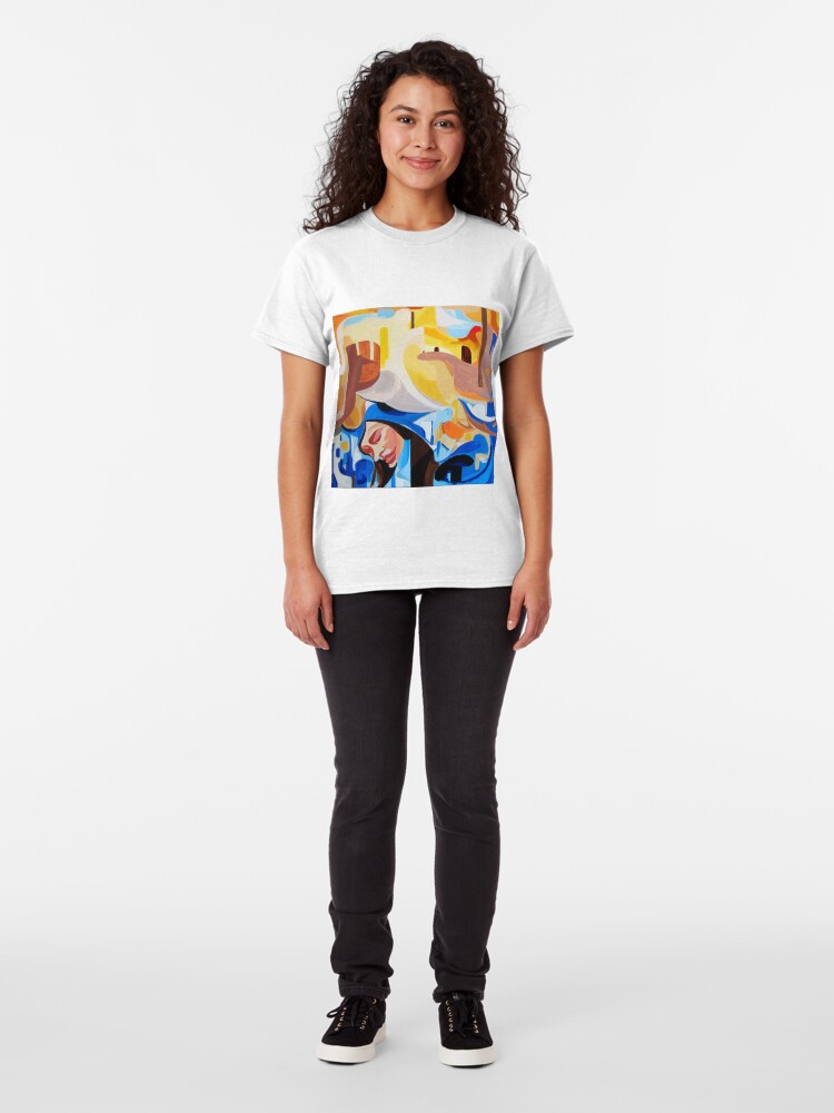 Alternate view of Composition Painting Castle Introspection Classic T-Shirt