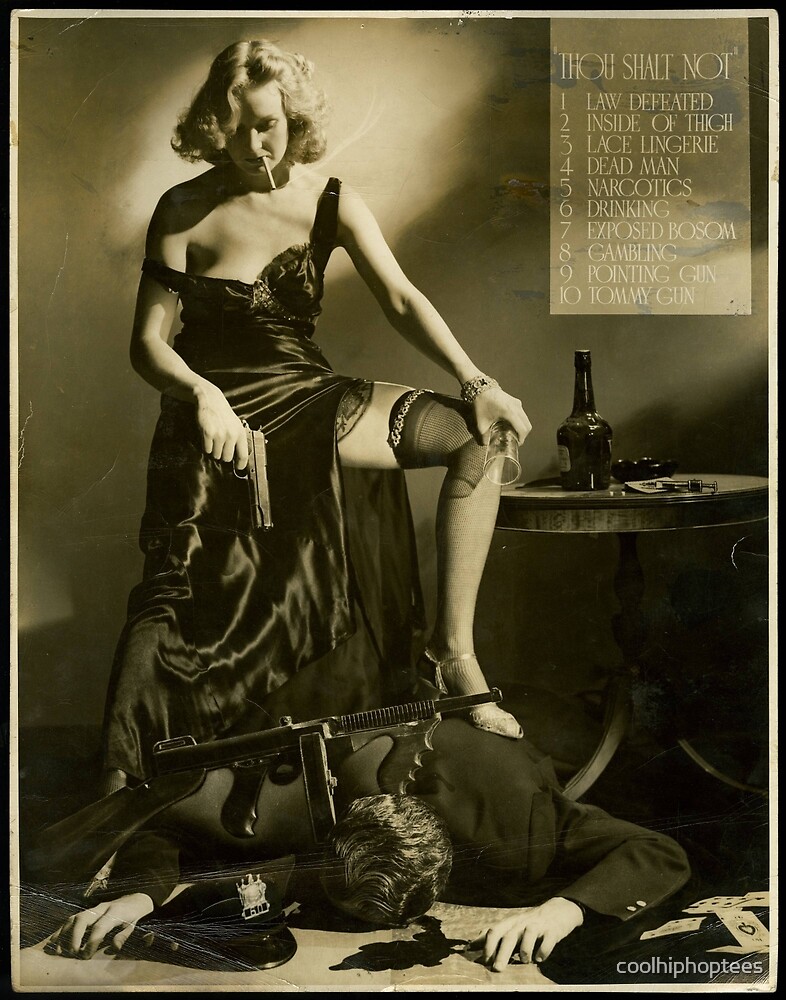 "Vintage Hollywood Movie Poster Censorship Hays Code A.L. Whitey Schafer (1934)" by