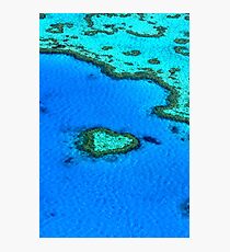 Heart Reef Photographic Print