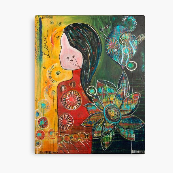 Love is a journey Canvas Print