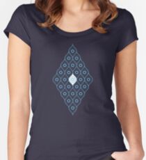Swirls & Circles MK II Women's Fitted Scoop T-Shirt