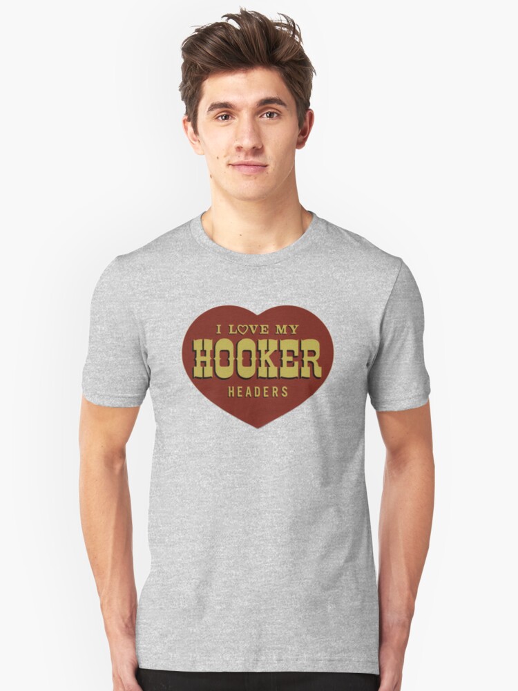 hooker headers t shirt