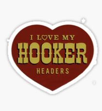 Hooker Headers Sticker