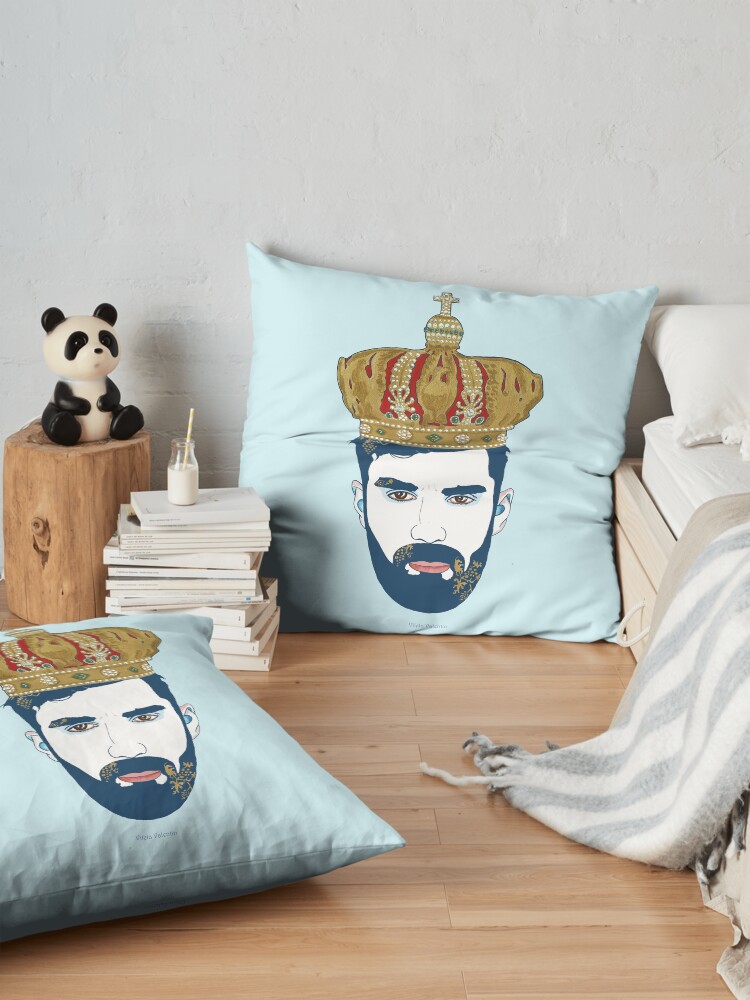 Alternate view of kING Floor Pillow