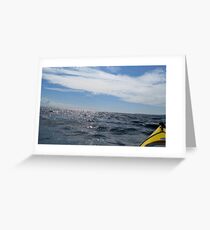 Kayaking is Swell Greeting Card