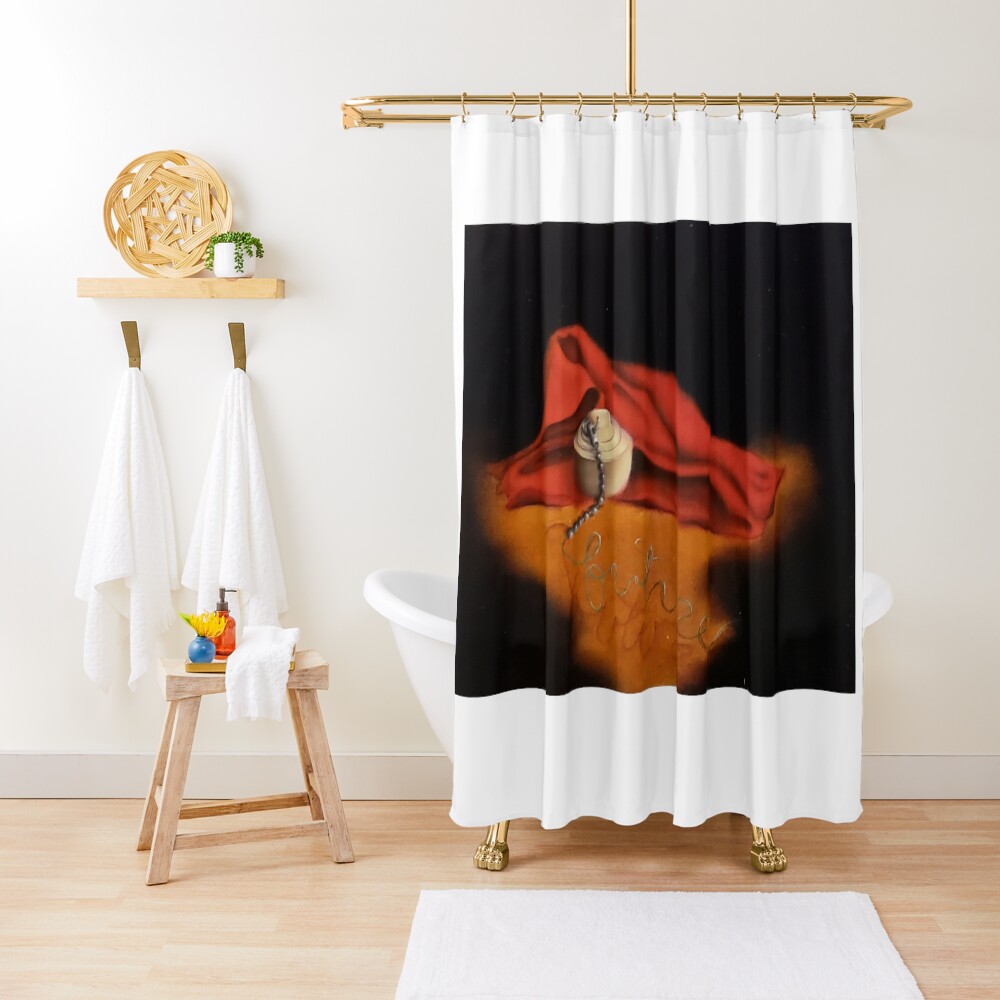 Anxiety (future) Shower Curtain