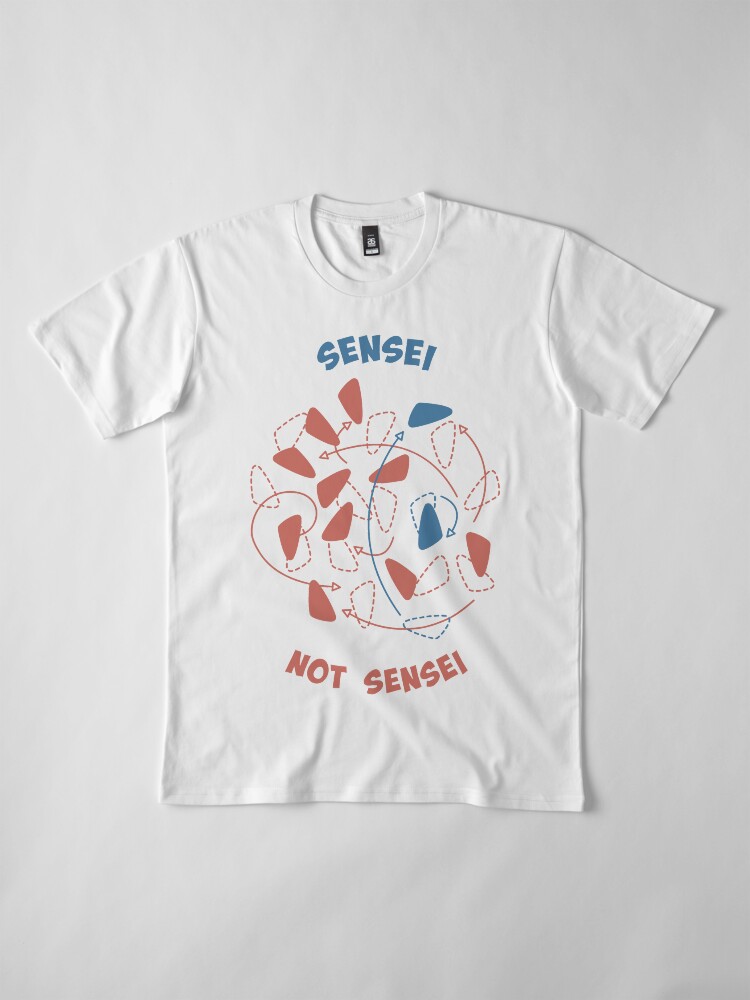 Alternate view of Aikido Footwork Premium T-Shirt
