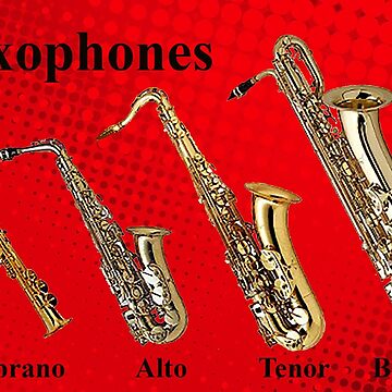 Artwork thumbnail, Saxophone Saxophone Saxophone Saxophone by Havocgirl