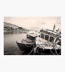 Wear and Tear - Old Irish Fishing Boats Photographic Print