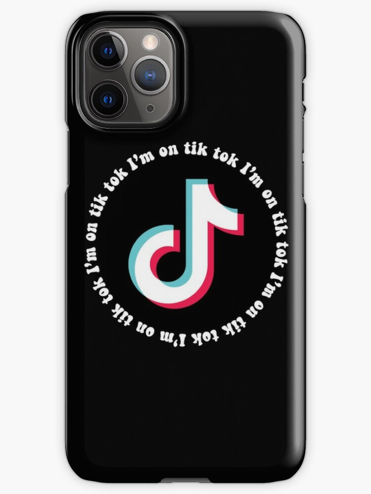 "Tik Tok " IPhone Case & Cover By Theseasbaby | Redbubble