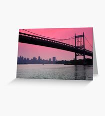 Triborough Bridge Greeting Card