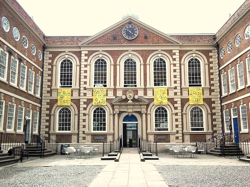 "Bluecoat Chambers, Liverpool, Merseyside" Greeting Cards by Sarah